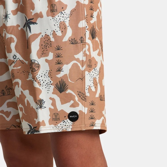 ❗️RVCA ATLAS ELASTIC WAIST BOARDSHORTS 17" - Picture 4 of 13